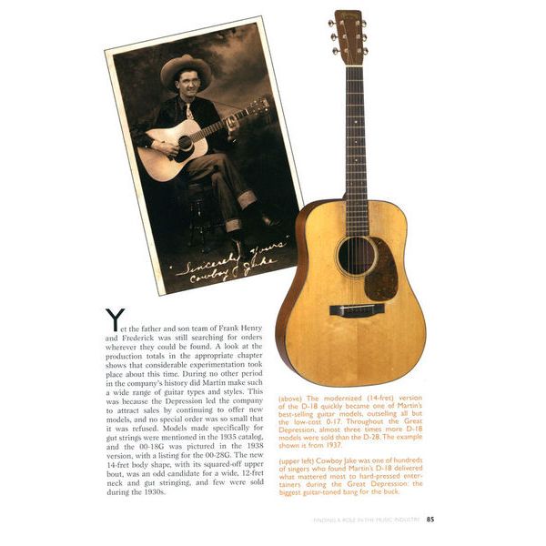 Hal Leonard Martin Guitar A History