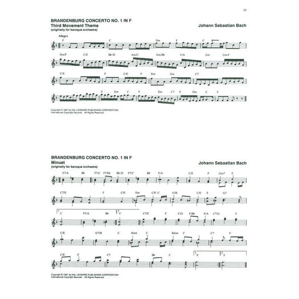 Hal Leonard Classical Fake Book