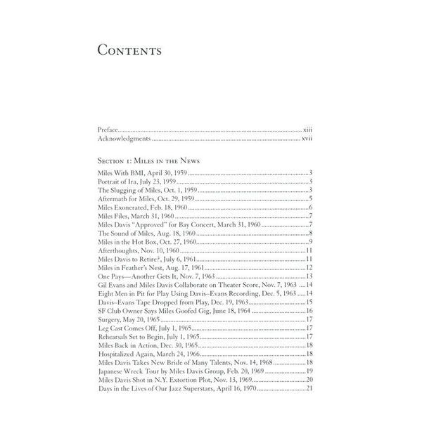 Backbeat Books The Miles Davis Reader