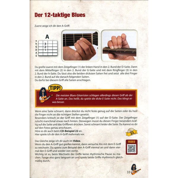 Voggenreiter Bursch's Blues Gitarrenbuch