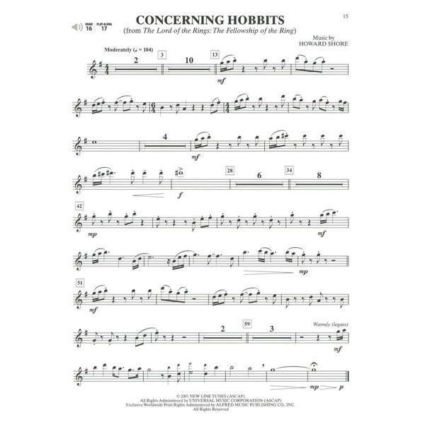 Alfred Music Publishing Top Hits from TV A-Sax