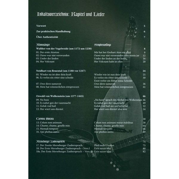 Fingerprint  Das mittelalterlicheLiederbuch