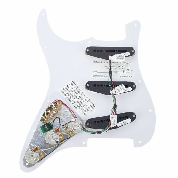 DiMarzio HS Replacment Pickguard