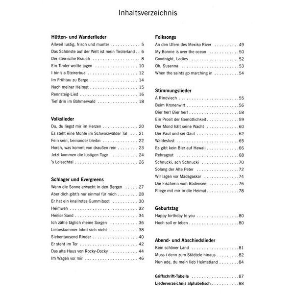 Musikverlag Preissler Rucksacklieder Steirische