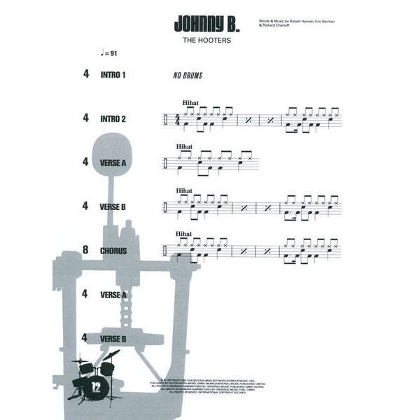 Bosworth Drum Along 10 More Rock Songs