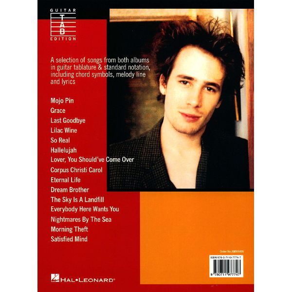 Wise Publications Jeff Buckley Grace