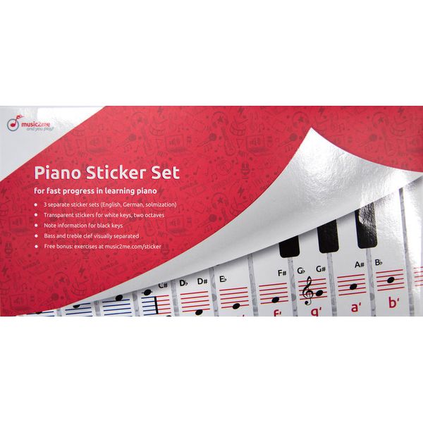 music2me Piano Sticker