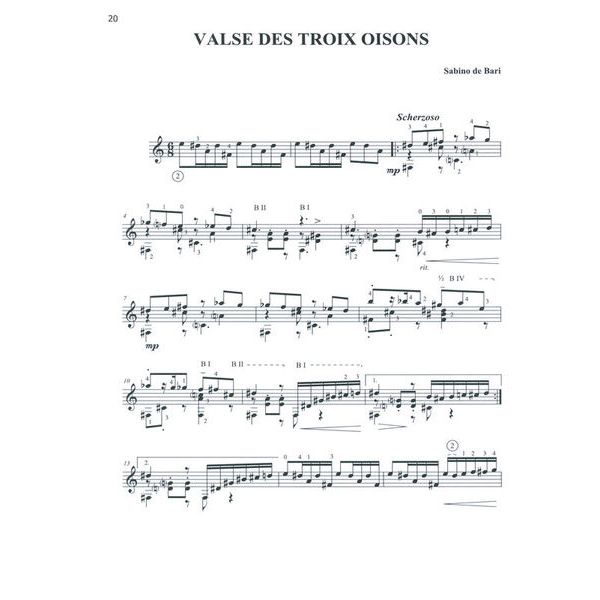 Edition Carisch Leo Brouwer Presents 14