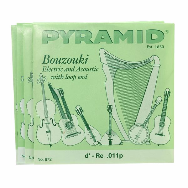 Pyramid Bouzouki Strings 672/8