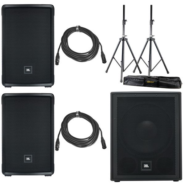 JBL IRX 112bt/115s Basis Bundle