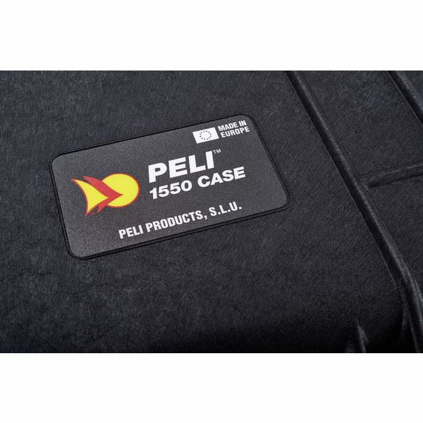 Peli 1550 Foam Black