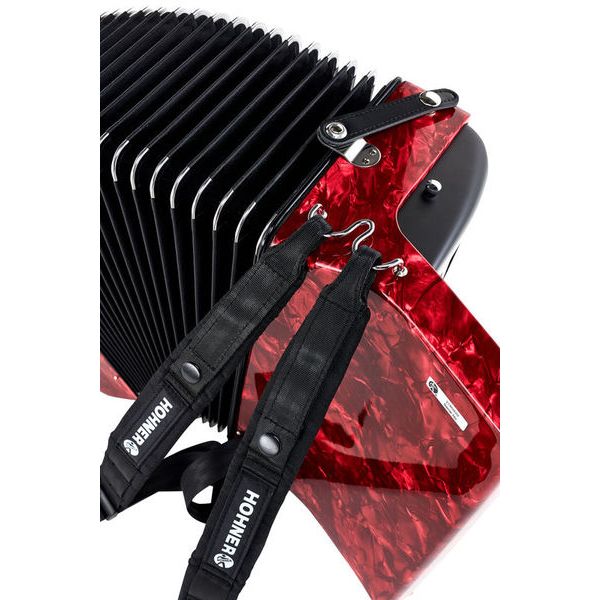 Hohner Bravo II 48 Red silent key