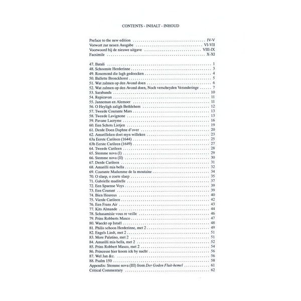 Musikverlag XYZ Van Eyck Der Fluyten Lusthof 2