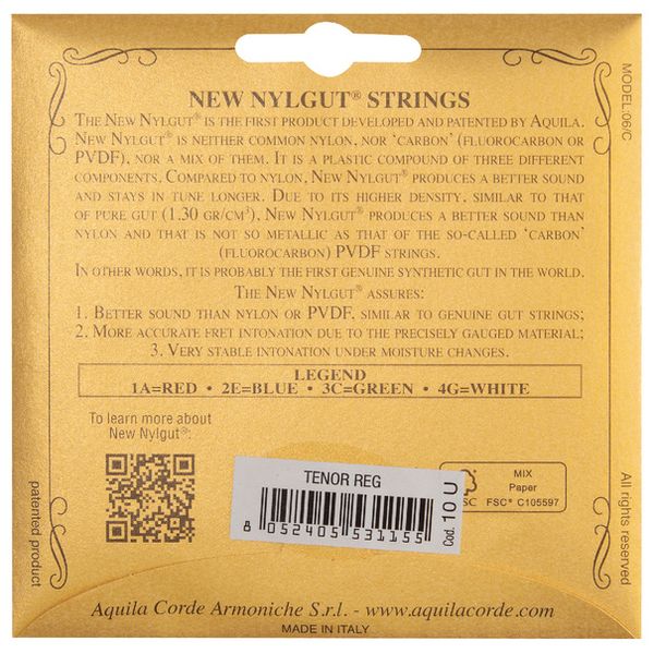 Aquila Tenor High-G Regular Nylgut