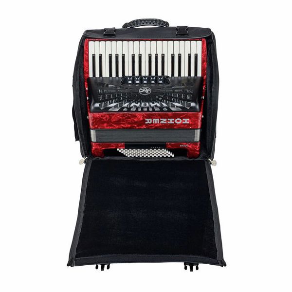 Hohner Bravo III 72 Red silent key