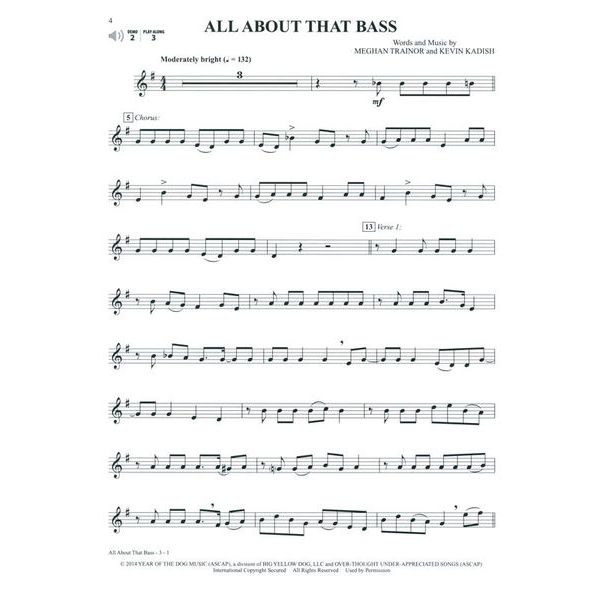 Alfred Music Publishing Top Hits from TV T-Sax