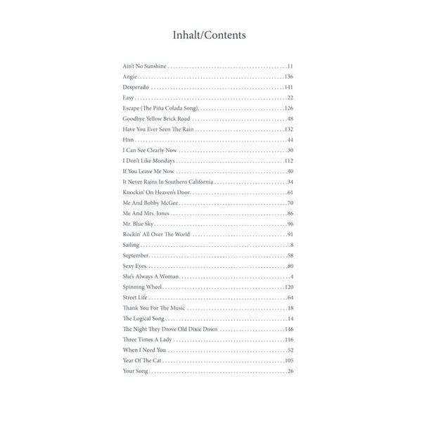 Holzschuh Verlag Kultsongs 70 Akkordeon