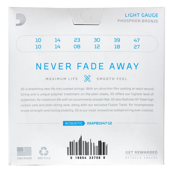 Daddario XSAPB1047-12