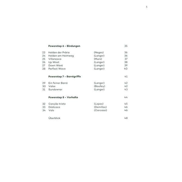 Edition Dux Play Guitar Powersteps 2