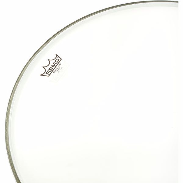 Remo 24" Ambassador Clear Bass Drum