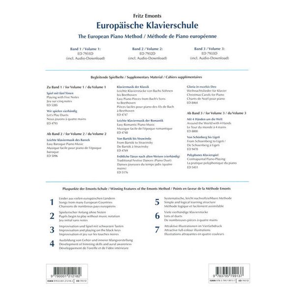 Schott Europische Klavierschule 1