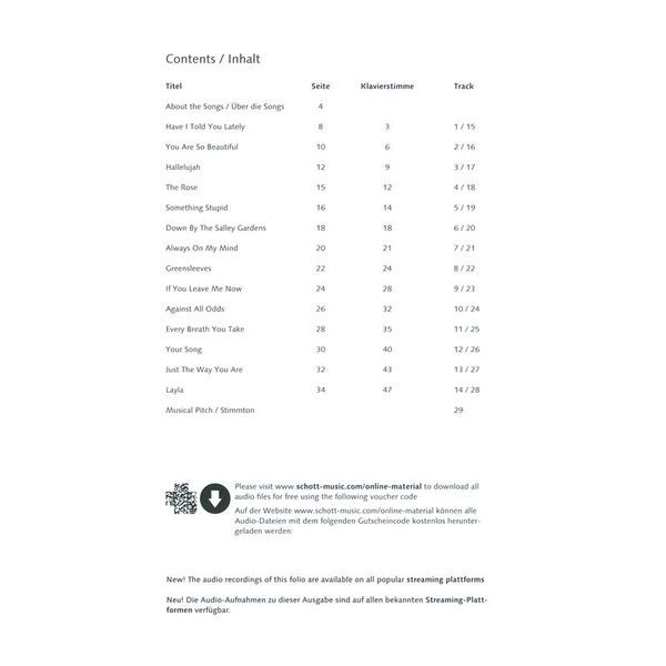 Schott Love Ballads Flute