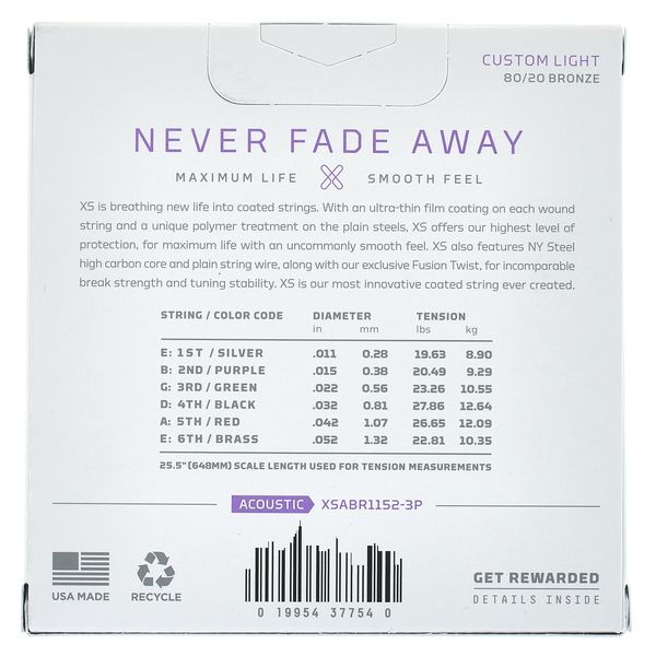 Daddario XSABR1152-3P