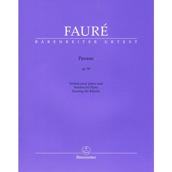 Brenreiter Fauré Pavane Piano