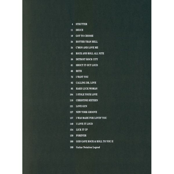 Hal Leonard The Very Best of Kiss