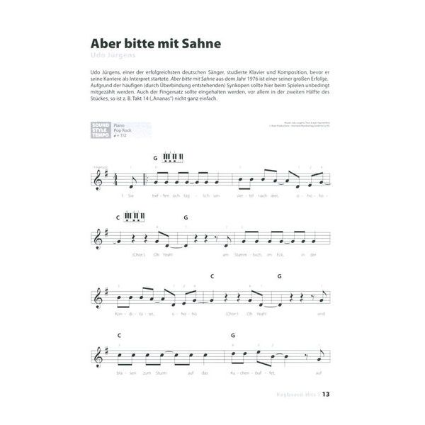 Voggenreiter Keyboard-Hits 1