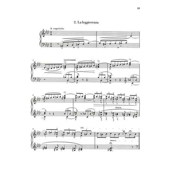 Henle Verlag Liszt Trois Etudes de Concert