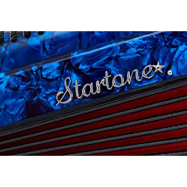 Startone Piano Accordion 48 Blue MKII