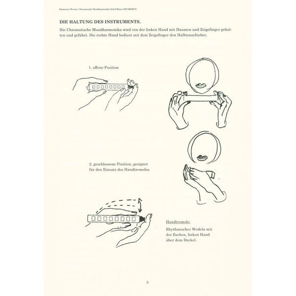 Schell Music Chromatische Mundharmonika