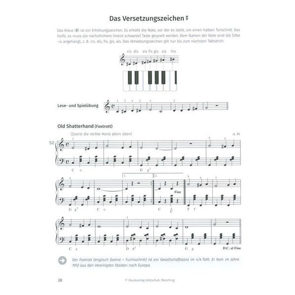 Holzschuh Verlag Neue Akkordeon Schule 1