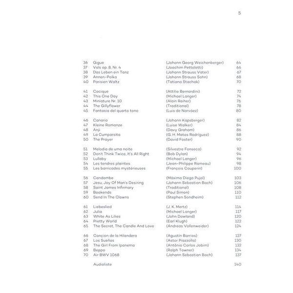 Edition Dux Play Guitar In Concert Zugaben