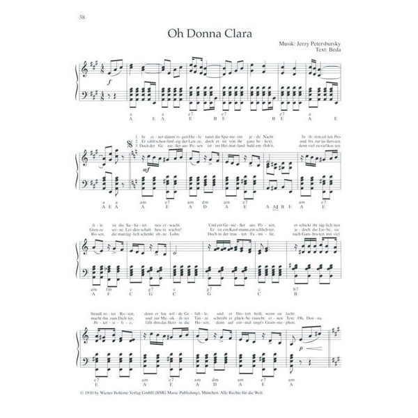 Holzschuh Verlag Tangomelodien Accordion