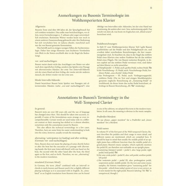 Breitkopf & Hrtel Bach/Busoni Wohltemperiert 1/1