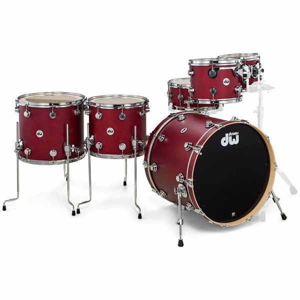 DW Satin Oil Rock Set Cherry SSC+