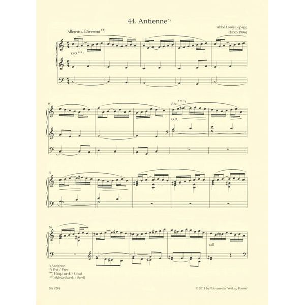 Brenreiter Sonntagsorgel 2