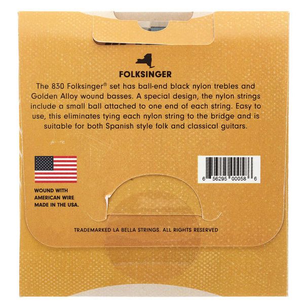 La Bella 830 Folksinger