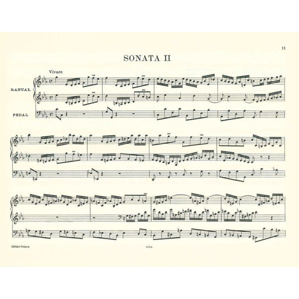 Edition Peters Bach Orgelwerke 1