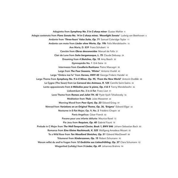 Hal Leonard Peaceful Classic Piano Solos