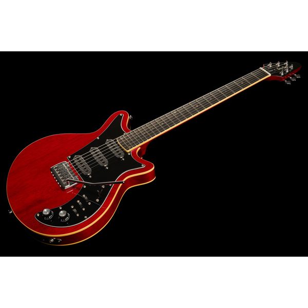Harley Benton BM-75 Trans Red Deluxe w/Case