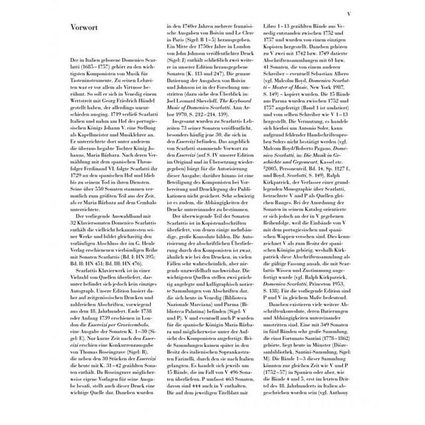 Henle Verlag Scarlatti Klaviersonaten IV