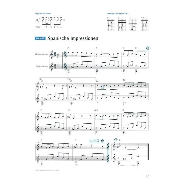 Schott Gitarre Spielen Hobby 1