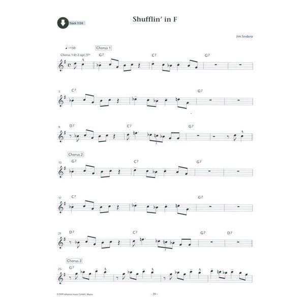 Advance Music Easy Jazz Conception 1 T-Sax