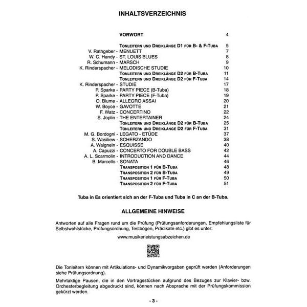 Musikverlag Heinlein Praxis Tuba