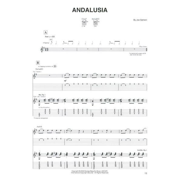 Cherry Lane Music Company Joe Satriani Collection