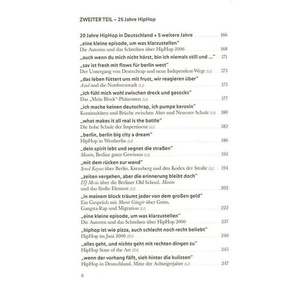 Hannibal Verlag 35 Jahre Hiphop in Deutschland