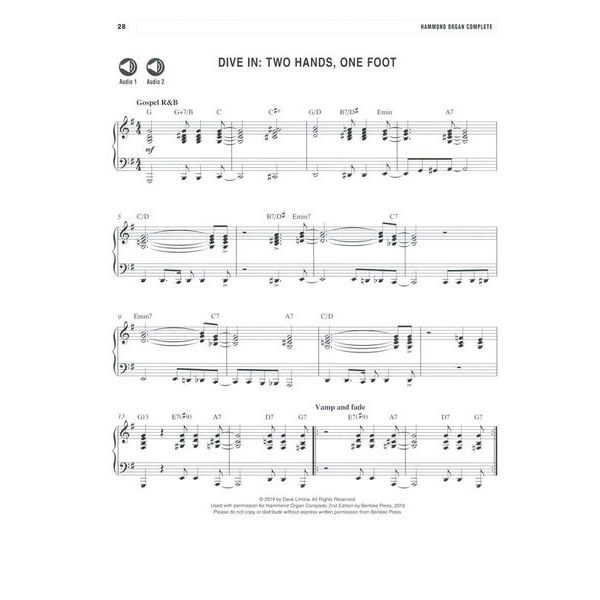 Berklee Press Hammond Organ Complete